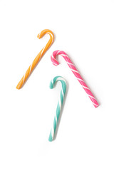 Obraz premium Pastel candy with clipping path