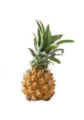 Pineapple on isolated white background 