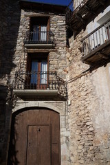 Castejon de Sos. Village of Huesca. Aragon, Spain