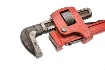 wrench isolated on white background