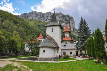 Fototapeta premium Ramet Monastery in Transylvania - Apuseni Mountains