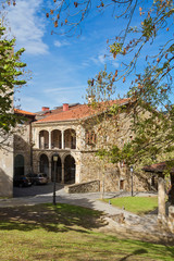 Obraz premium Elorrio town in Vizcaya, with renaissance architecture