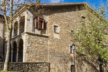 Elorrio town in Vizcaya, with renaissance architecture