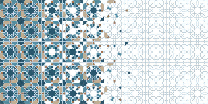 Арабеска квадрат 8 уг 2