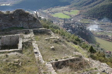 Fototapeta na wymiar Boltaña. Village of Huesca in Aragon, Spain