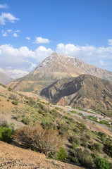Fototapeta premium Dena Mountain Iran stock photo