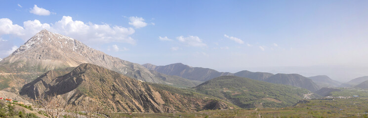 Naklejka na ściany i meble Dena Mountain Iran stock photo