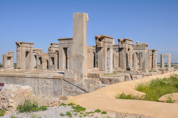 Ruins of ancient Persepolis, Iran