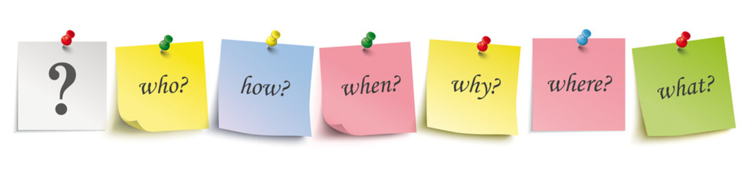 FAQ Question Colored Sticks Pins
