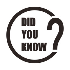 did you know? illustration