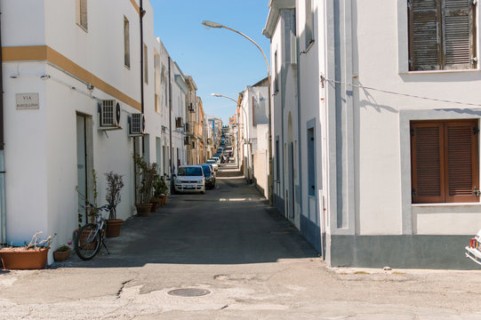 Calasetta city in Sulcis sud sardinia isle of san'Antioco