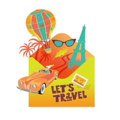 Travel illustration