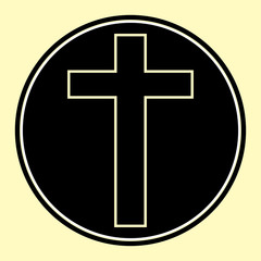 Vector cross icon