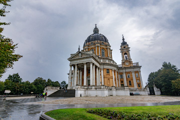 Basilica di Superga in Turin Piedmont Torino Lovely city of Italy Italia