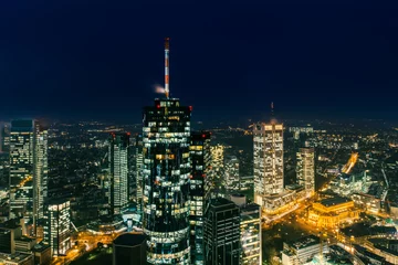 Papier peint photo Séoul Blick über Frankfurt bei Nacht  © Eberhard Spaeth