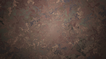 Abstract background with color blots, transitions and bends.