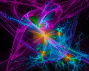 digital abstract fractal, beautiful design fantasy