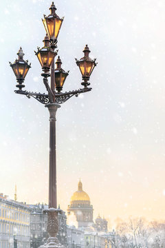 Winter St. Petersburg. Russia