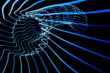Sound waves in the dark