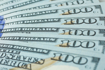 Background from hundred dollars