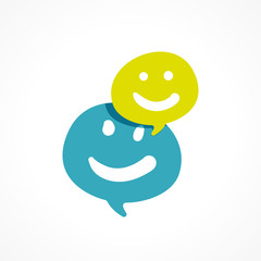 bulle dialogue- smiley