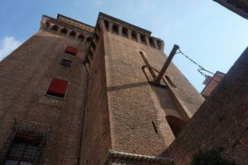 Estense Castle in Ferrara Italy