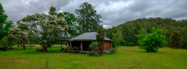 Obraz premium Views of vineyards in the Mount View area of the Hunter Valley, NSW, Australia