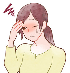 女性／頭痛