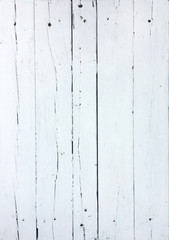 White painted wooden background