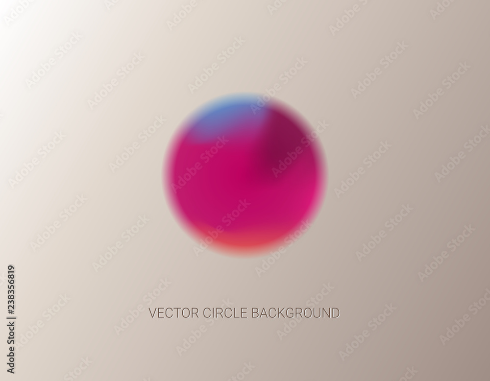 Poster abstract blurred gradient mesh background. colorful smooth banner template