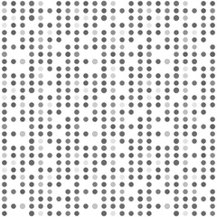 Seamless abstract pattern background with a variety of colored circles.