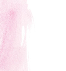 Fototapeta premium Pink watercolor background