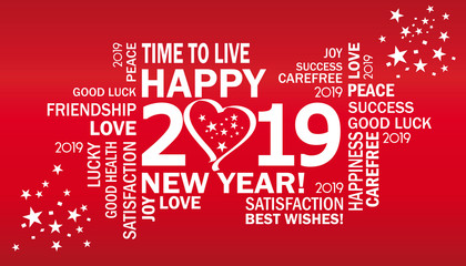 2019 - happy new year - best wishes
