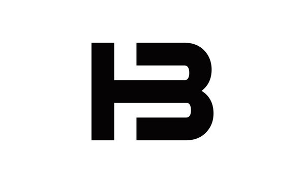 HB letter logo vector
