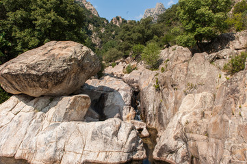 Gorges d'Héric-Schlucht in Südfrankreich