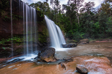 Chattrakan waterfall, Beautiful waterwall in Chattrakan nationalpark  Pitsanulok province, ThaiLand.