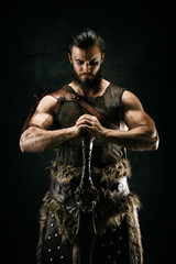 Portrait of a barbarian