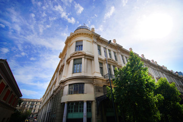 Neoclassical buildings in the center of Athens