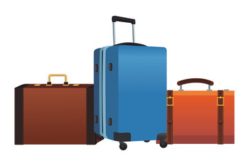 travel briefcase icon
