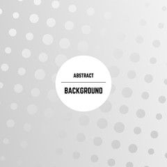 Abstract monochrome background with dots
