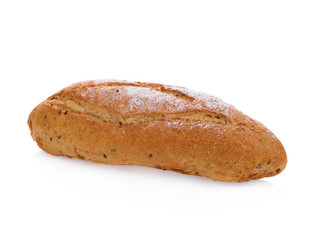  breads isolated on a white background.