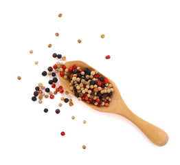 pepper corn isolated on white background