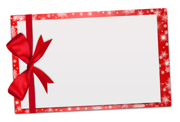 Schleife für Weihnachten