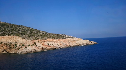 coast of mediterranean sea