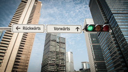 Schild 393 - Vorwärts