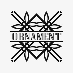 Art Deco Ornamental Logo