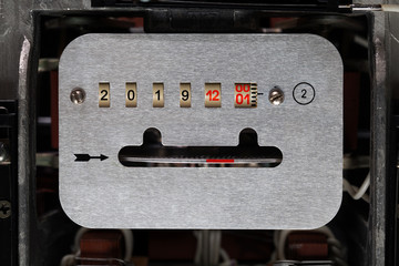 Electric meter and New Year