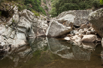 Gorges d'Héric-Schlucht in Südfrankreich