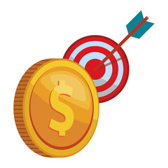 coins finance icon