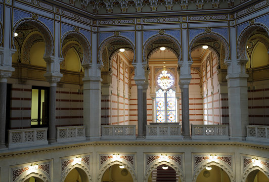 Interior Of Sarajevo City Hall